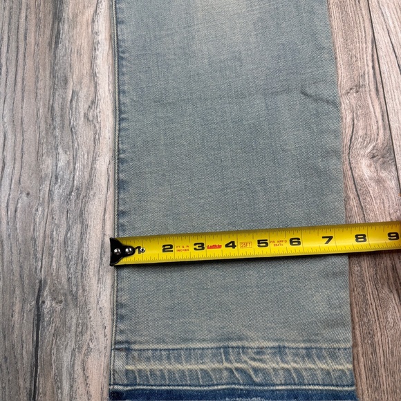 Balmain blue ribbed detail denim jeans size 30 - Picture 3 of 13